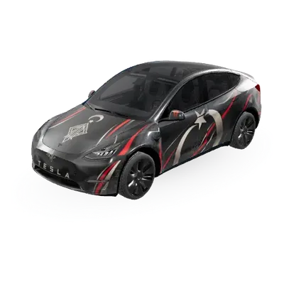 土耳其月星隱形版（Moon Star Turkiye Stealth） – 特斯拉 Model Y 塗裝