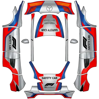 F1 세이프티카 (F1 safety car) – 테슬라 Model Y 랩핑