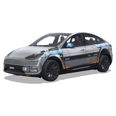 バック・トゥ・ザ・フューチャー (back to the future) – テスラ Model Y ラッピング