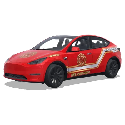 消防紅 – 特斯拉 Model Y 塗裝
