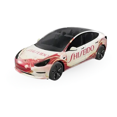 Shiseido – Tesla Model 3 Wrap