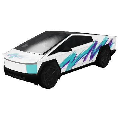 재즈 컵 레이서 (Jazz Cup Racer) – 테슬라 Cybertruck 랩핑