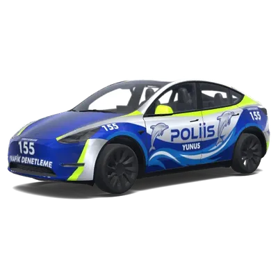 Yunus Polizei – Tesla Model Y Wrap