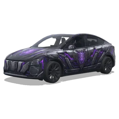 变形金刚霸天虎风格 – 特斯拉 Model Y 涂装
