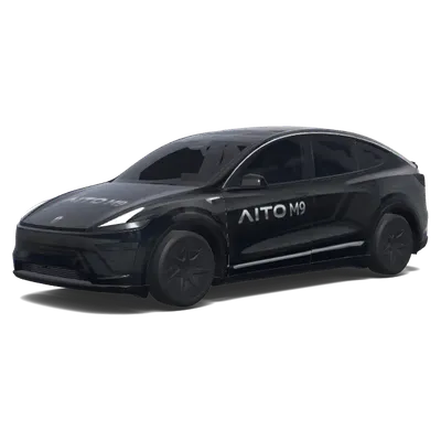 AITO M9 noir (AITO M9. Colors: black.) – covering Tesla Model Y L