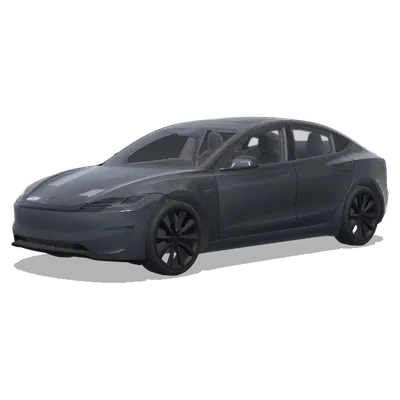 哑光灰配亮黑引擎盖（Matte stealth grey all around but gloss hood） – 特斯拉 Model 3 涂装