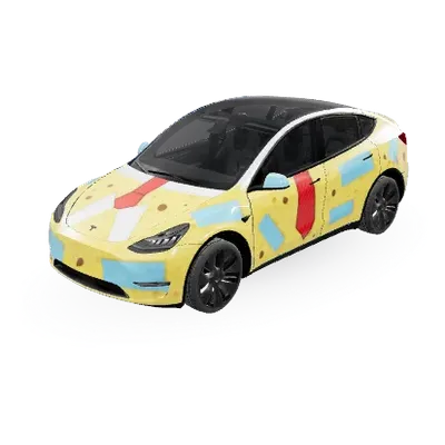 Sponge (sponge) – Tesla Model Y Wrap