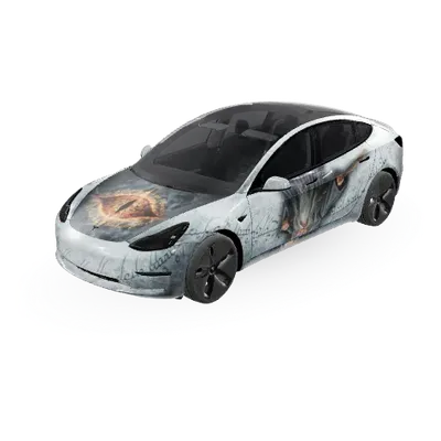 甘道夫（Gandalf） – 特斯拉 Model 3 涂装