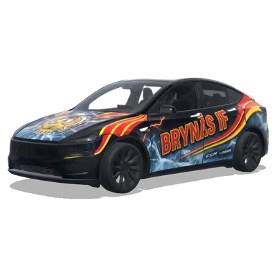 Brynäs IF – оклейка Tesla Model Y