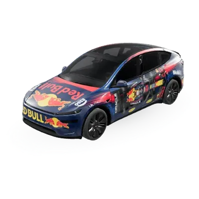 Red Bull F1 – Tesla Model Y L Wrap
