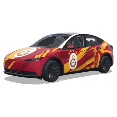 ガラタサライ フレームラップ – テスラ Model Y ラッピング