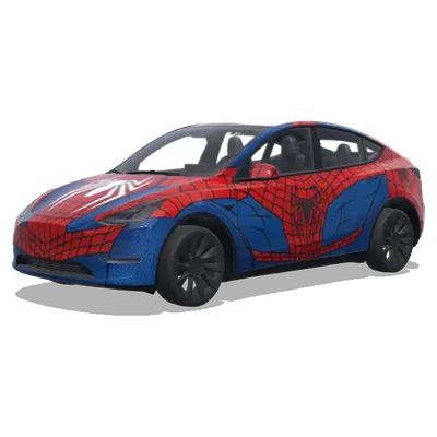스파이더맨 (spidey) – 테슬라 Model Y 랩핑