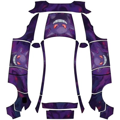 Ectoplasma (Gengar) – covering Tesla Model Y