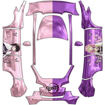 Demon Slayer – Tesla Model Y Wrap