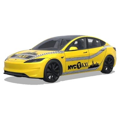 紐約天際線計程車 – 特斯拉 Model 3 塗裝
