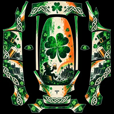 Wrap irlandais (Irish wrap) – covering Tesla Model Y