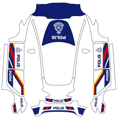 PDRM – 테슬라 Model 3 랩핑
