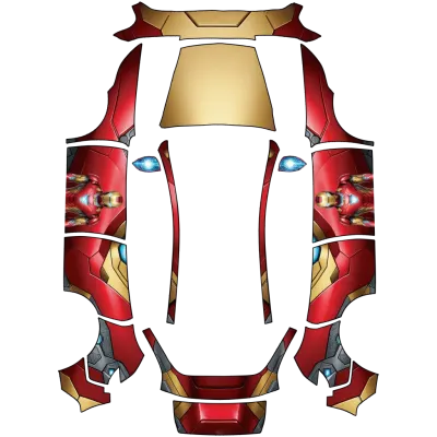 아이언맨 (Iron man) – 테슬라 Model Y 랩핑