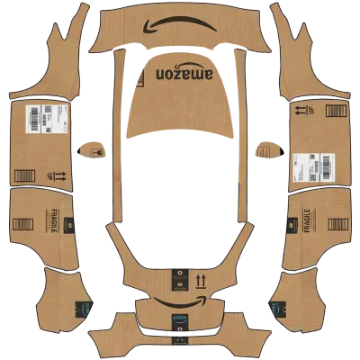 Amazon Shipping Box – Tesla Model Y wrap