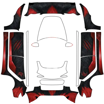 Shadow the Hedgehog (Shadow The Hedgehog) – Tesla Model 3 Wrap