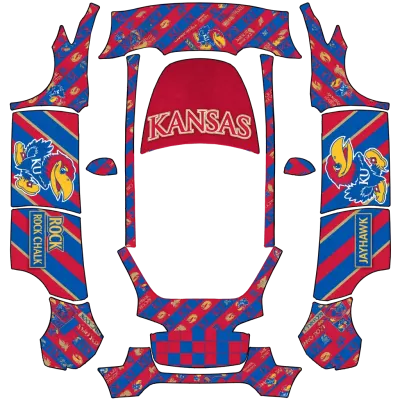 Jayhawks du Kansas (Kansas Jayhawk) – covering Tesla Model Y