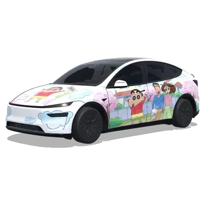 Crayon Shin-chan (crayon shinchan) – Tesla Model Y L Wrap