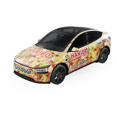 Ourson Haribo (Haribo Gummi Bear) – covering Tesla Model Y