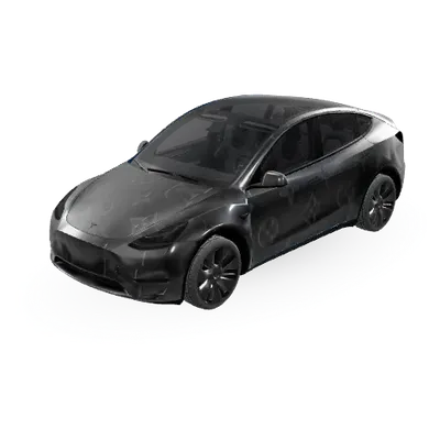 LV啞光黑（LV Matte Black） – 特斯拉 Model Y 塗裝