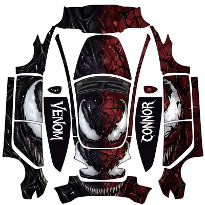 毒液與屠殺（Venom & Carnage） – 特斯拉 Model 3 塗裝