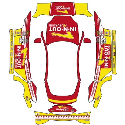 In-N-Out (In'N'Out) – Tesla Model S Wrap