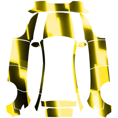 Жёлтый (Yellow) – оклейка Tesla Model Y