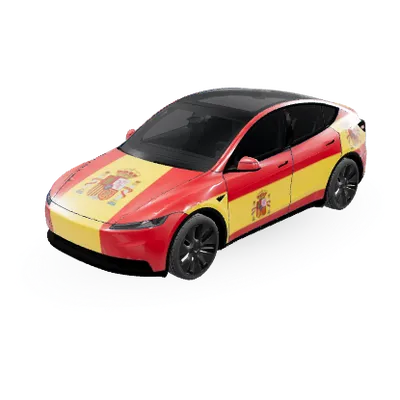 Испания (España) – оклейка Tesla Model Y