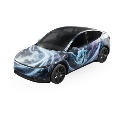 Сил Штормлайт (Syl Stormlight) – оклейка Tesla Model Y