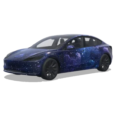 별빛 (星空) – 테슬라 Model 3 랩핑