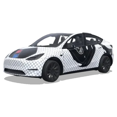 Gogo Dani Police – Tesla Model Y wrap
