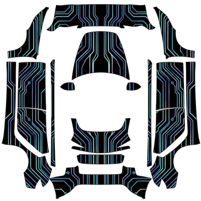 創戰紀（Tron） – 特斯拉 Model 3 塗裝