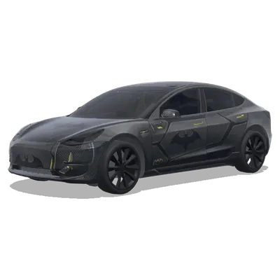 蝙蝠俠（Batman） – 特斯拉 Model 3 塗裝