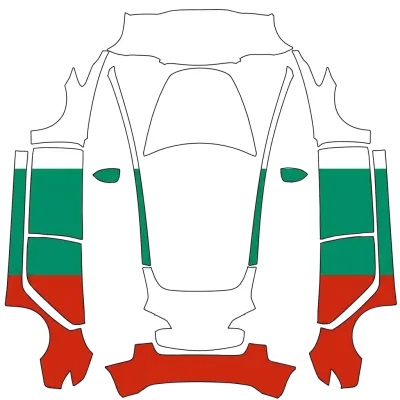 Bulgarie (Bulgaria) – covering Tesla Model 3