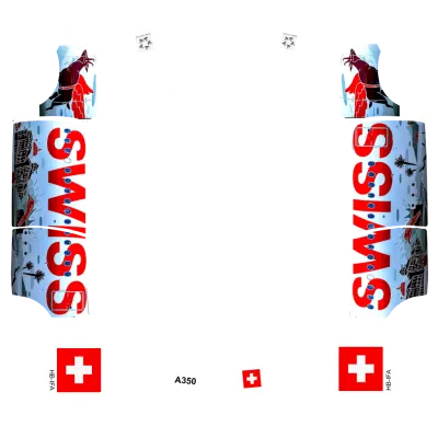 Mönsterli-Swiss – Tesla Model Y wrap