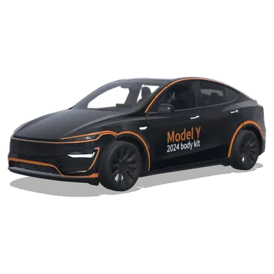 Matte Black Model Y Kit – Tesla Model Y wrap