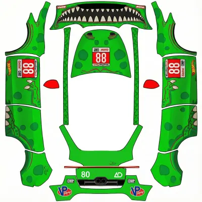 T-Rex AO-Racing (T-REX AO-RACING) – Tesla Model Y Wrap