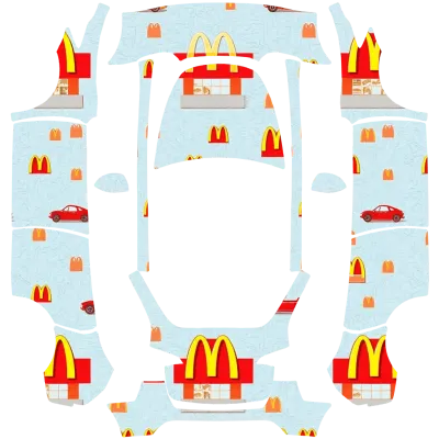 맥도날드 (mc donaldes) – 테슬라 Model Y 랩핑