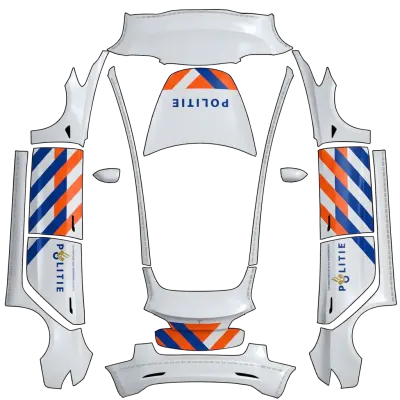 荷蘭警方（Politie） – 特斯拉 Model 3 塗裝