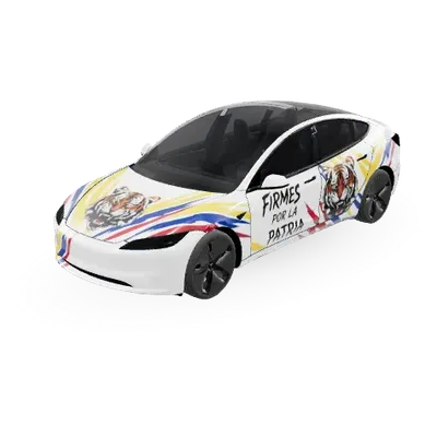 Firmes por la Patria (Firmes por la patria) – Tesla Model 3 Wrap