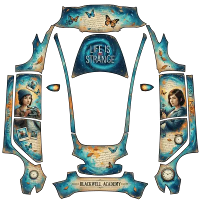Life is Strange (life is strange) – Tesla Model 3 Wrap