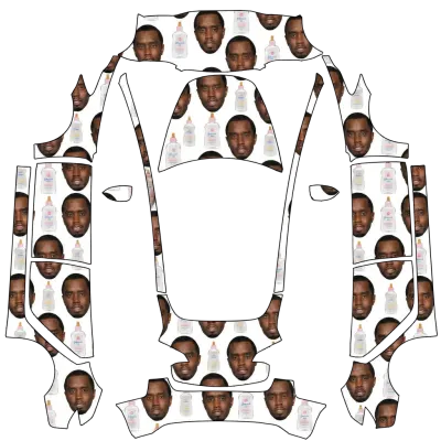 P Diddy – Tesla Model 3 Wrap