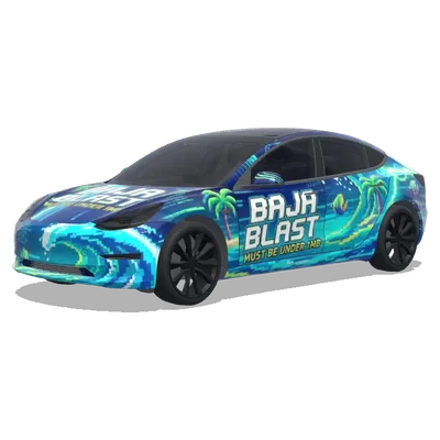 Baja Blast (Baja blast, must be under 1mb) – Tesla Model 3 Wrap