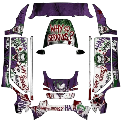 Why So Serious? (Why so serious?) – оклейка Tesla Model 3