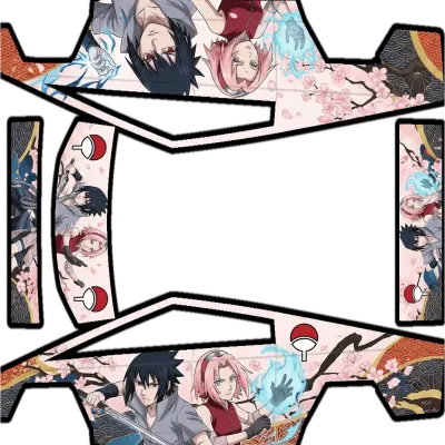Sasuke & Sakura (Sasuke and Sakura) – Tesla Cybertruck Wrap
