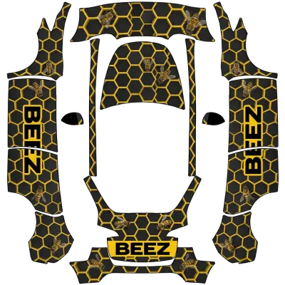 비즈 모빌 (Beez mobil) – 테슬라 Model Y 랩핑